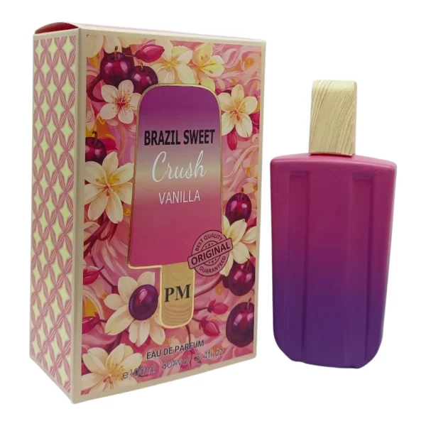 PM | Eau de parfum femme "BRAZIL SWEET VANILLA" | 100 ml