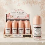 Kiss Beauty | Déodorant roll on parfumé "White Bloom" | Présentoir x12