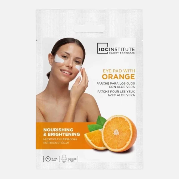 IDC Institute | Pads Oculaires Orange | 8 g | x12