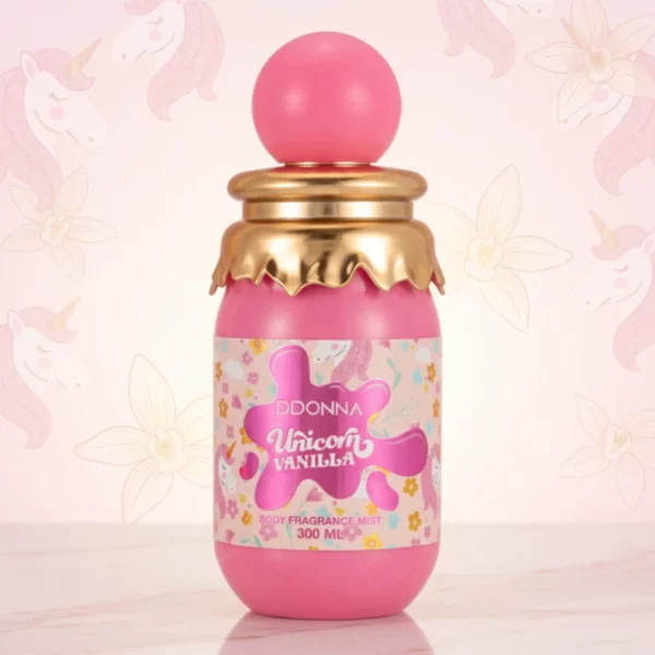 D'Donna | Brume corporelle "Unicorn Vanilla" – Parfum Envoûtant Vanille & Douceur Féerique