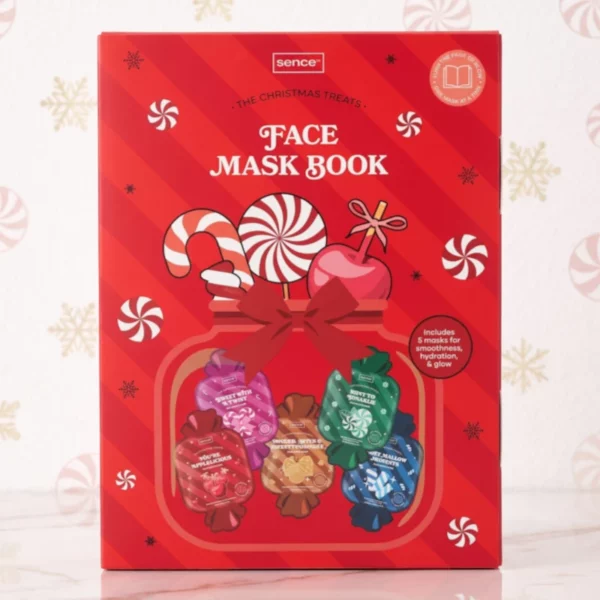 ✨📖 Lot de 6 Coffrets Cadeaux Sence "Face Mask Book" 🍬🍓