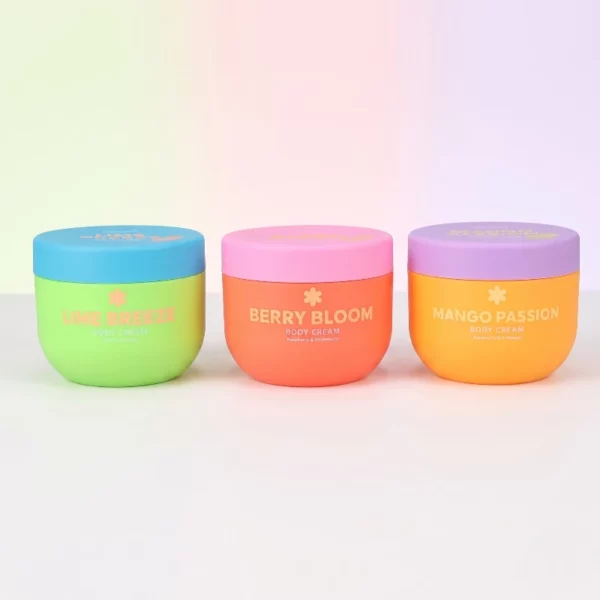 Sence | Douceur Infinie & Parfum Gourmand Crème pour le Corps "Berry Bloom" | x6