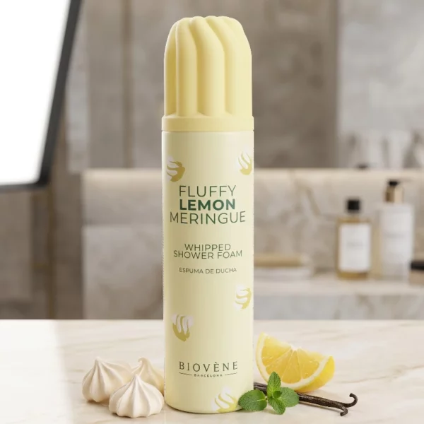 Biovène Barcelona | Mousse Chantilly De Douche – Tarte Citron Meringue | x6