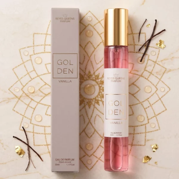 Reyes Queens | Eau de toilette femme "Golden Vanilla" | x6