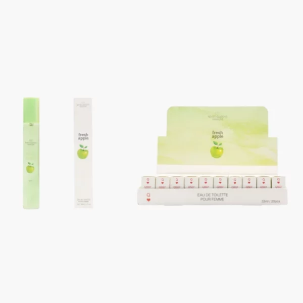 🌟Présentoir de 20 : Eau de toilette "POMME FRAICHE" - Reyes Queens