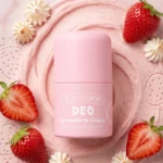 The Fruit Company | Déodorant Roll-On Fraise & Crème "Doux Toucher" – Protection 24 h | Carton x12