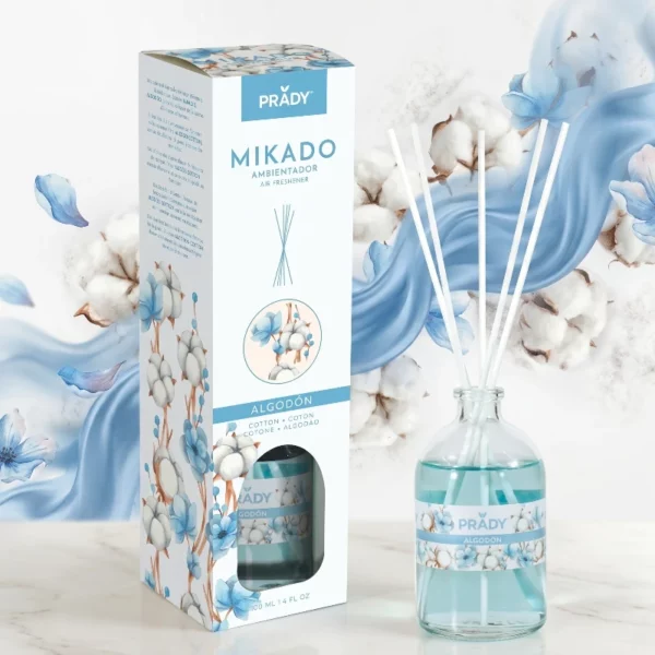 Prady | Mikados Fleurs de Coton | 100 ml | x6
