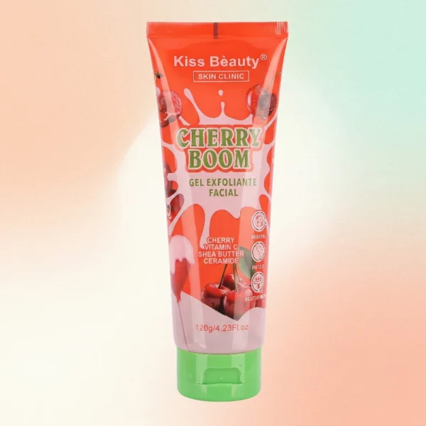 Kiss Beauty | Gels exfoliants visage Cherry Boom | 120 g | x12
