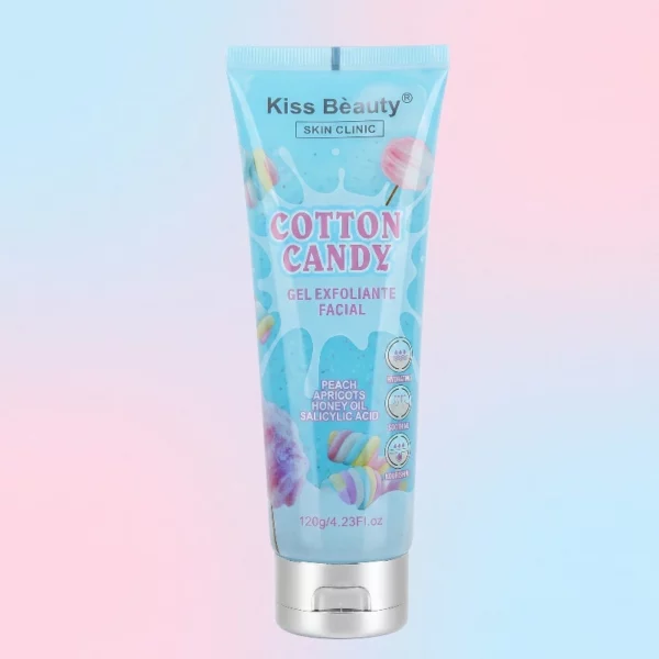 Kiss Beauty | Gels exfoliants visage Cotton Candy | 120 g | x12