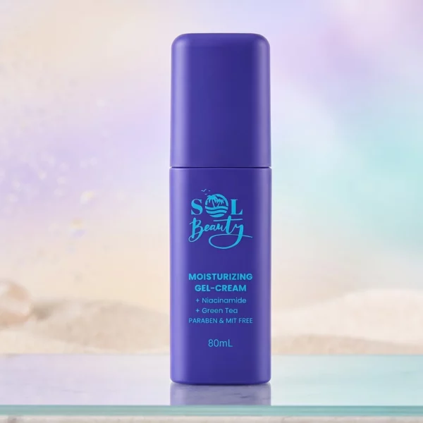 Sol Beauty | Crème-gel hydratante niacinamide & thé vert