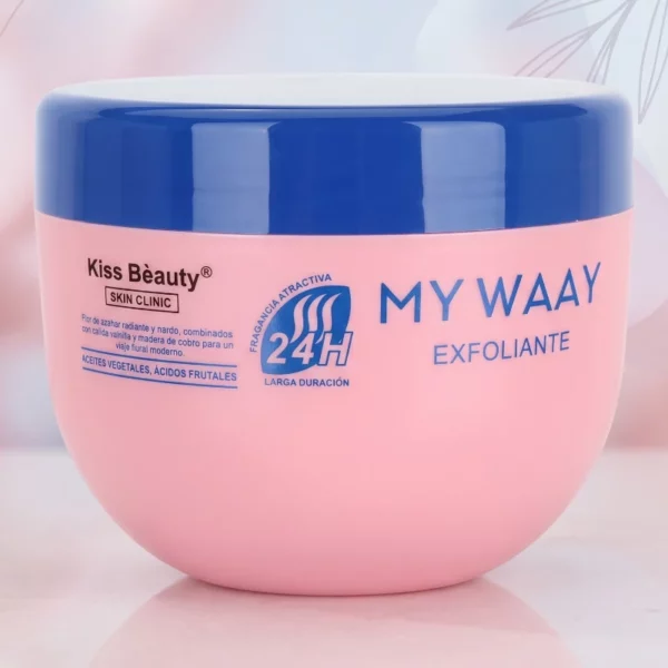 Kiss Beauty | Exfoliant Corporel Crème Sherbet "My Waay" – Lot de 6 Pièces | x6