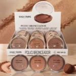 ☀️ Présentoir Box de 24 Poudres Bronzantes EASY PARIS 🌴✨ Teint Hâlé & Effet Bonne Mine Immédiat 😎
