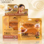 Kiss Beauty | Sachet de 2 Patchs Yeux à la Bave d'Escargot & Collagène | Présentoir x12