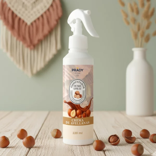 Prady | Spray d'Ambiance Parfum Crème de noisette | 220 ml | x6