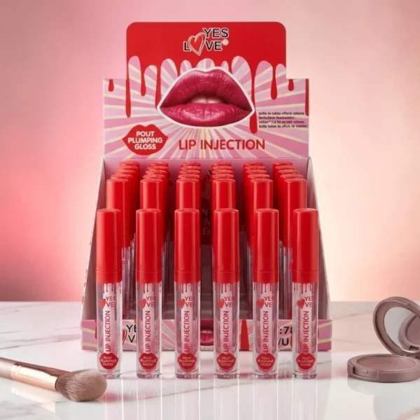 Yes Love | Gloss repulpants Lip Injection | Présentoir x36