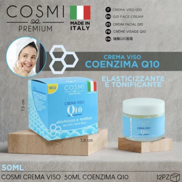Cosmi | Crème Coenzyme Q10 VISO 50 ml Nouvelle formule | x6