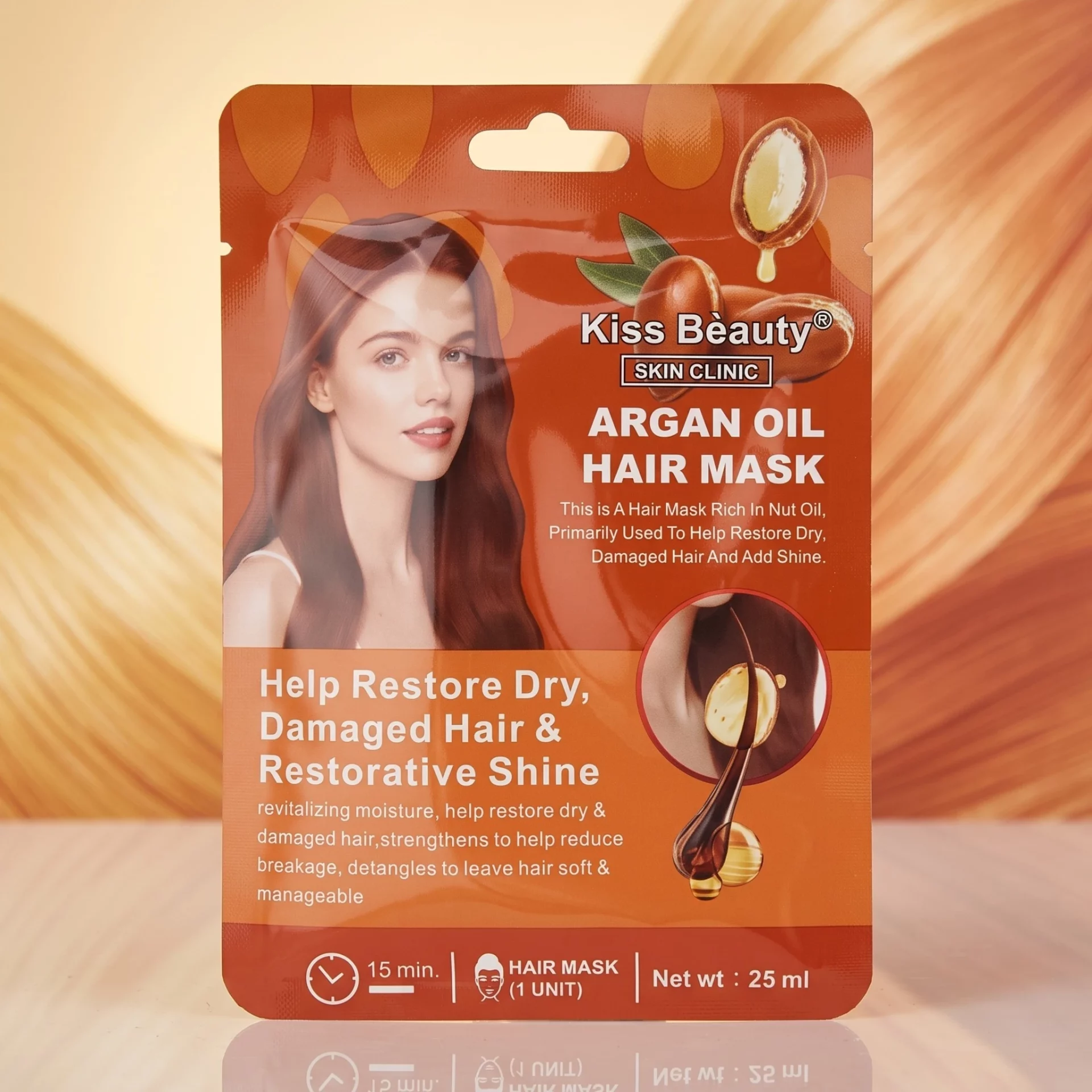 masque-capilaire-huile-dargan-kiss-beauty.webp Kiss Beauty | Masques capillaires Huile d'Argan | x8 – Image 1
