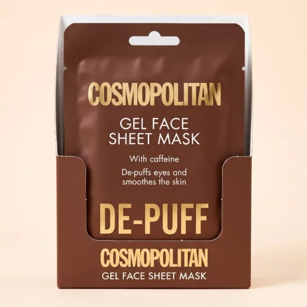Cosmopolitan | Masques de Visage en Tissu Gel FERMETÉ Anti-Fatigue | Présentoir x12
