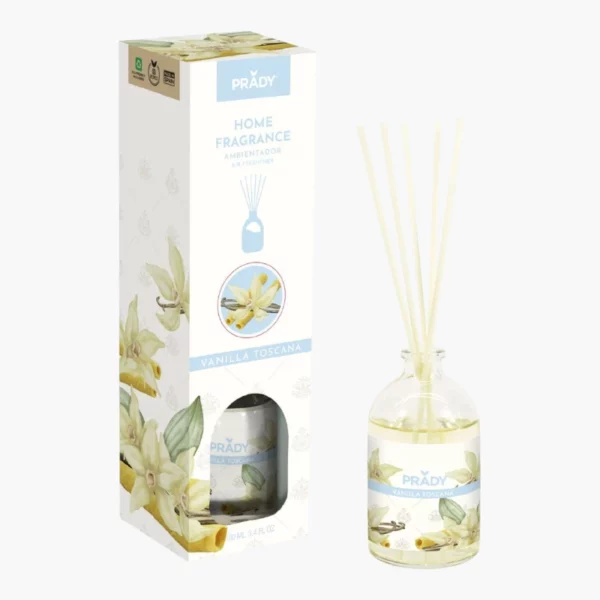 Prady | Mikado parfum Vanille Toscane | 100 ml | x6