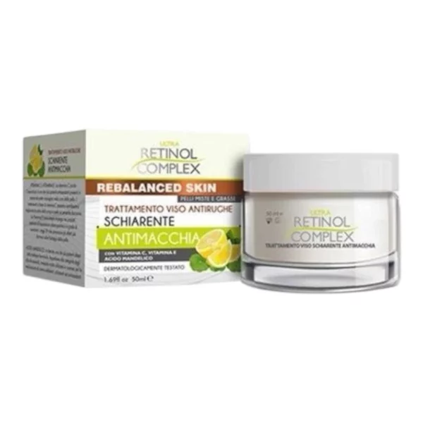 Retinol Complex | Nettoyant visage éclaircissant – Anti-taches brunes | 50 ml | x6
