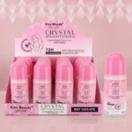 Kiss Beauty | Déodorant roll on parfumé "Crystal Brightening" | Présentoir x12