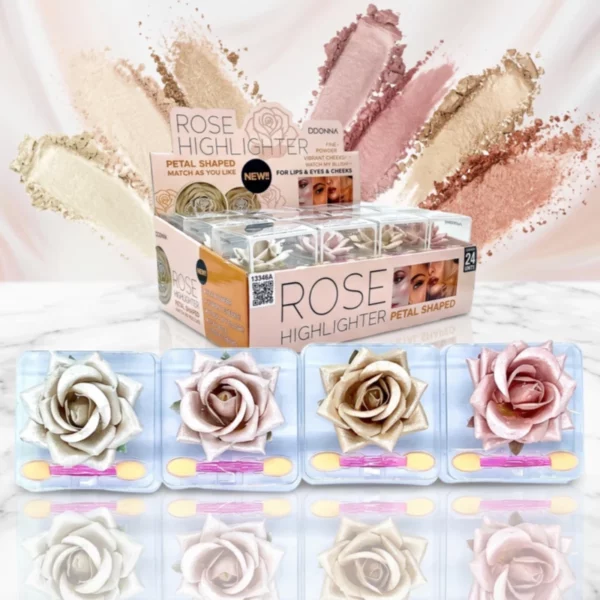 D'Donna | Highlighters "Rose Highlighter" | Présentoir x24