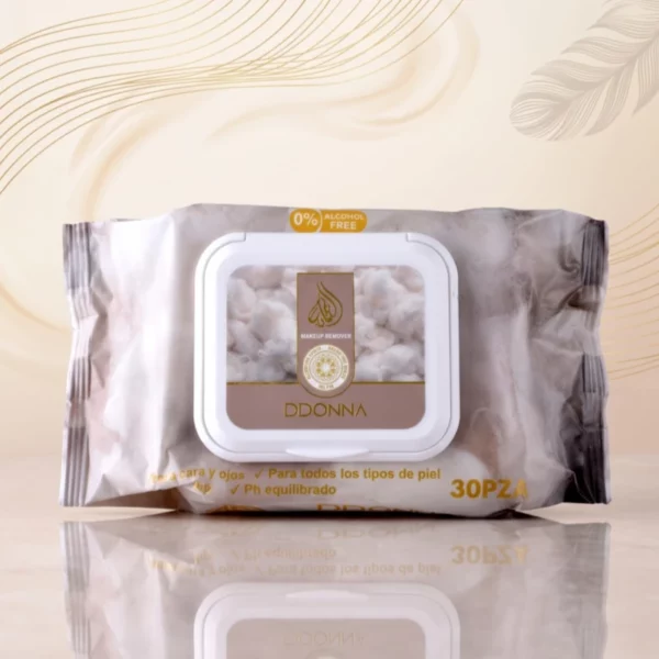D'Donna | Lingettes démaquillantes micellaires "Gourmand" | Présentoir x12