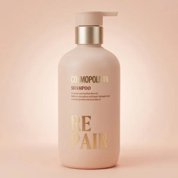 🧴 Lot de 3 Shampooings Flacon Pompe RÉPARE – Cosmopolitan 🌸