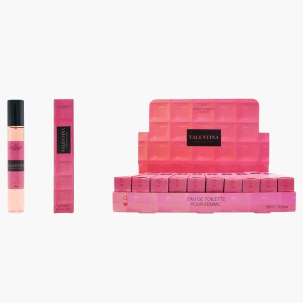 Reyes Queens | Eau de toilette femme "VALENTINA" | Présentoir x20